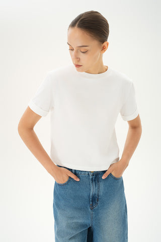 Boxy Cropped Tee