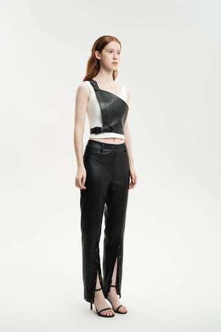 Ana Vegan Leather Pants