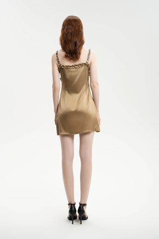 Leopard Silk Dress