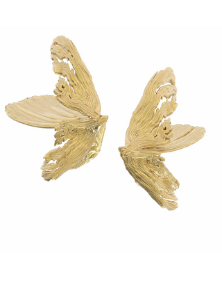Broken Moth Wings Earrings