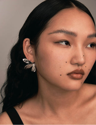 Broken Moth Wings Earrings