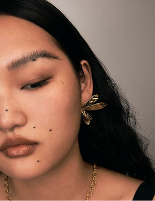 Broken Moth Wings Earrings