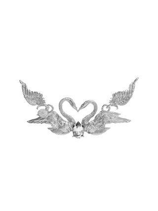Swan Twins Necklace