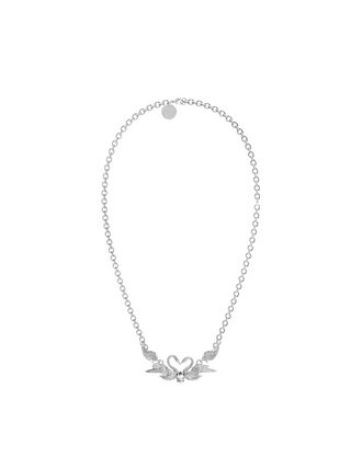 Swan Twins Necklace