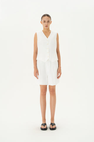 Rachel Linen Vest