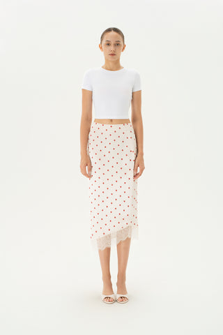 Mira Satin Skirt