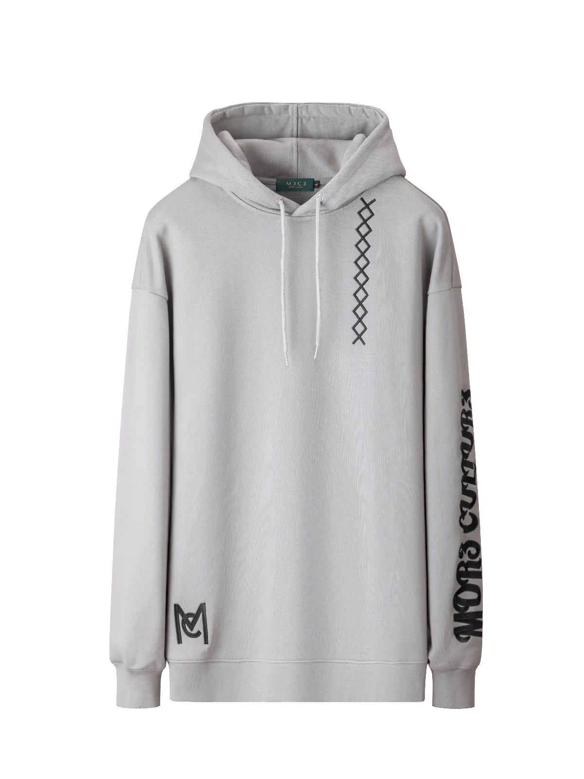 Classic Cotton Hoodie with Embroidered Details - HIGHTRAST