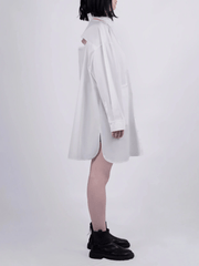 Effortless Elegance Shirt Dress - HIGHTRAST