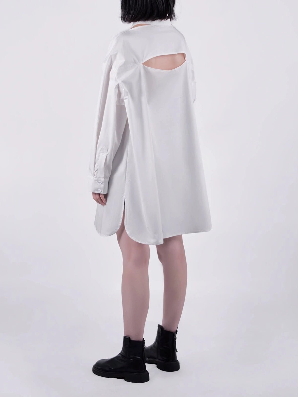 Effortless Elegance Shirt Dress - HIGHTRAST