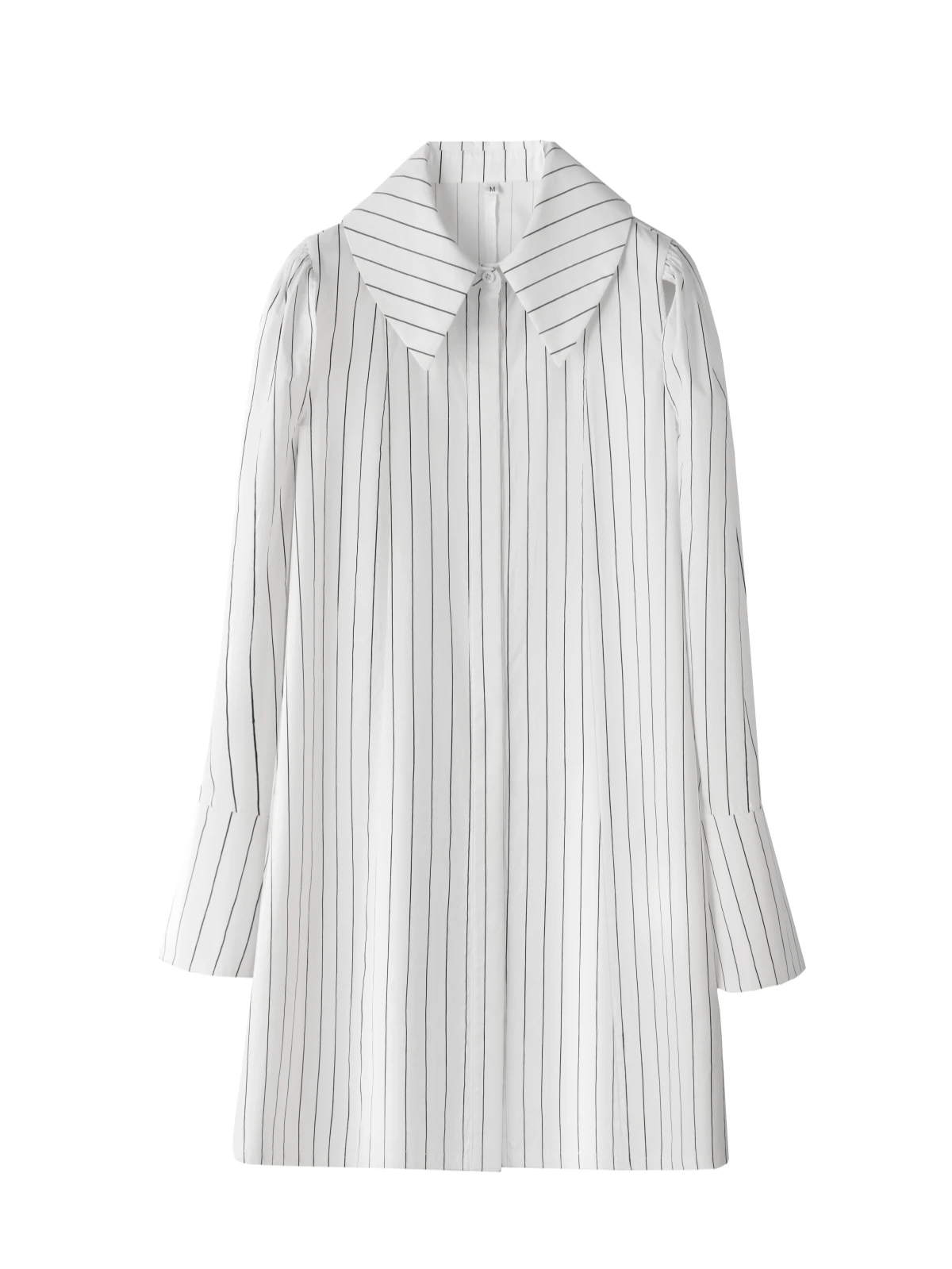 Modern Muse Cutout Shirt Dress - HIGHTRAST